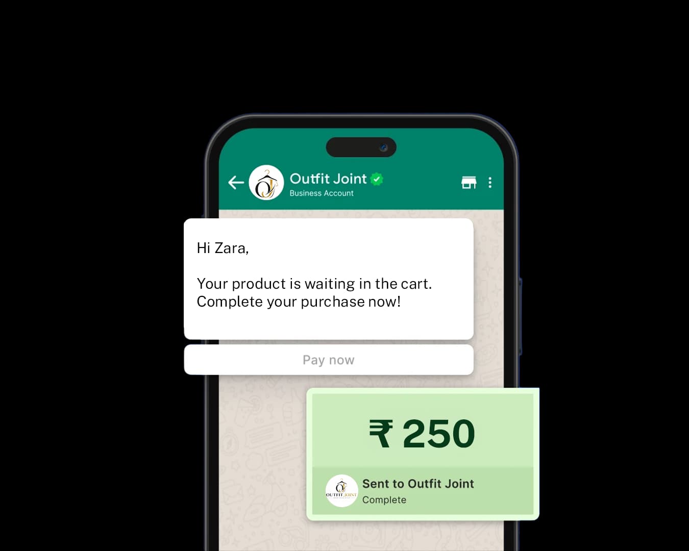 WhatsApp Payments Hero
