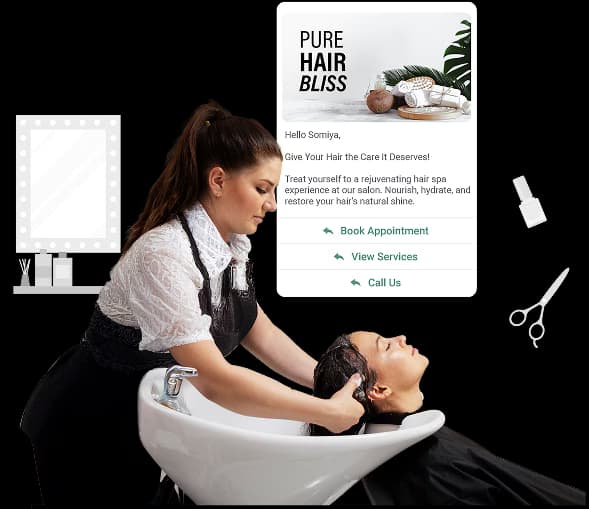 Spas & Salons WhatsApp Business API